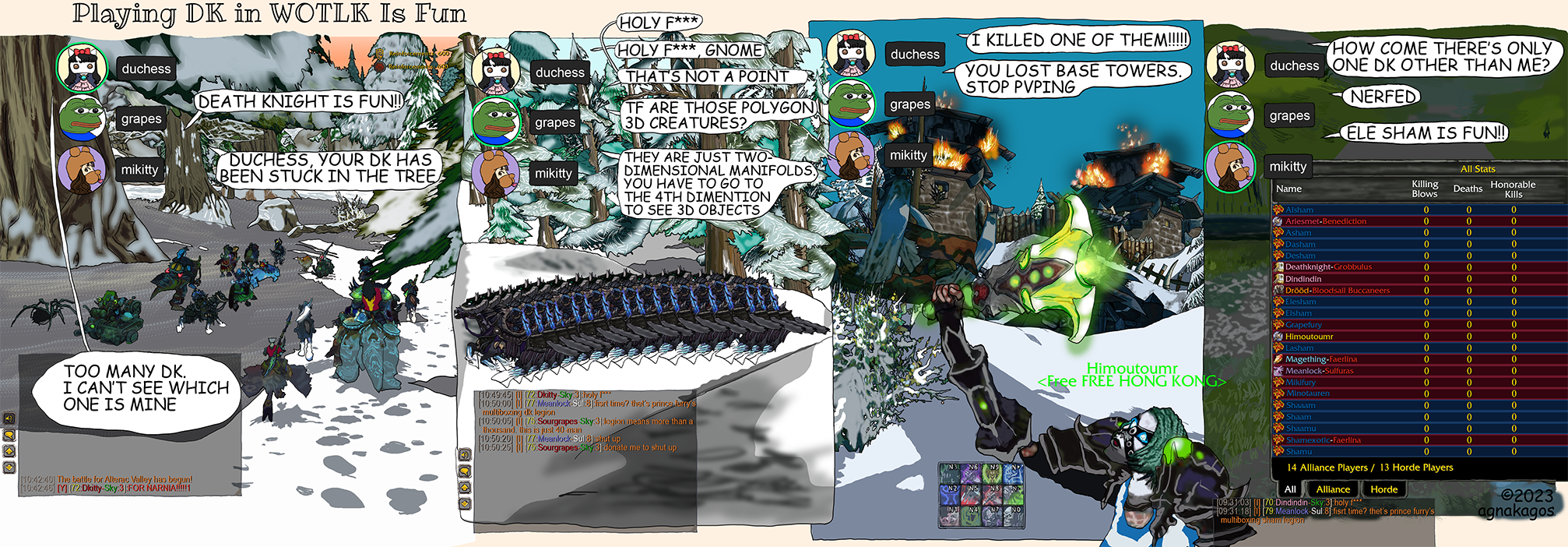 059 Playing DK in WOTLK Is Fun